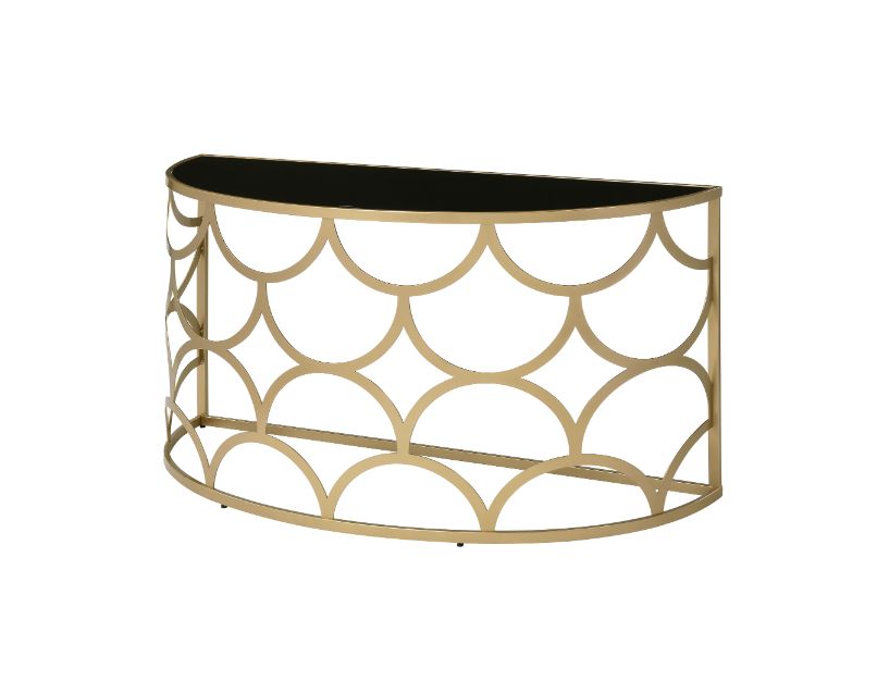 ACME Altus Console Table – front view – Lusso Furniture Miami