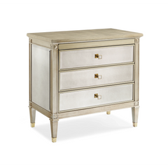 Caracole A Classic Beauty Nightstand – room setting – Lusso Furniture Miami