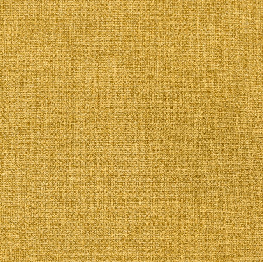 Summer Fabric Upholstered Tufted Accent Bench Mustard Yellow-7