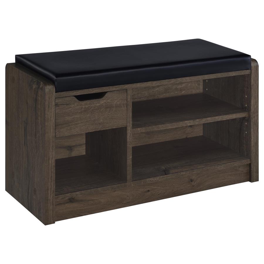 Arrington Storage Bench Smoked Oak-1