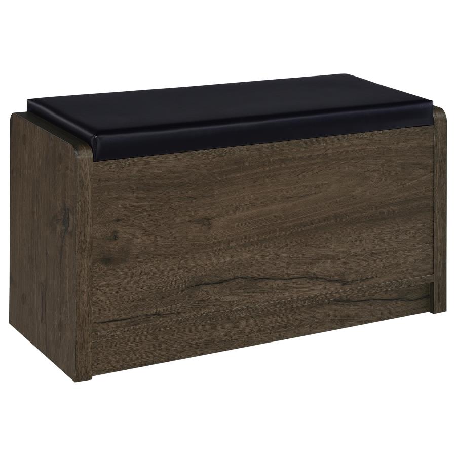Arrington Storage Bench Smoked Oak-zoom-6