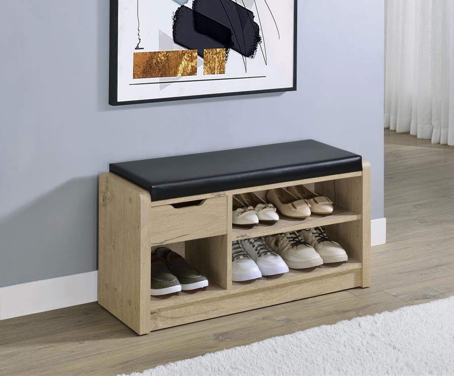 Arrington Storage Bench White Oak-2