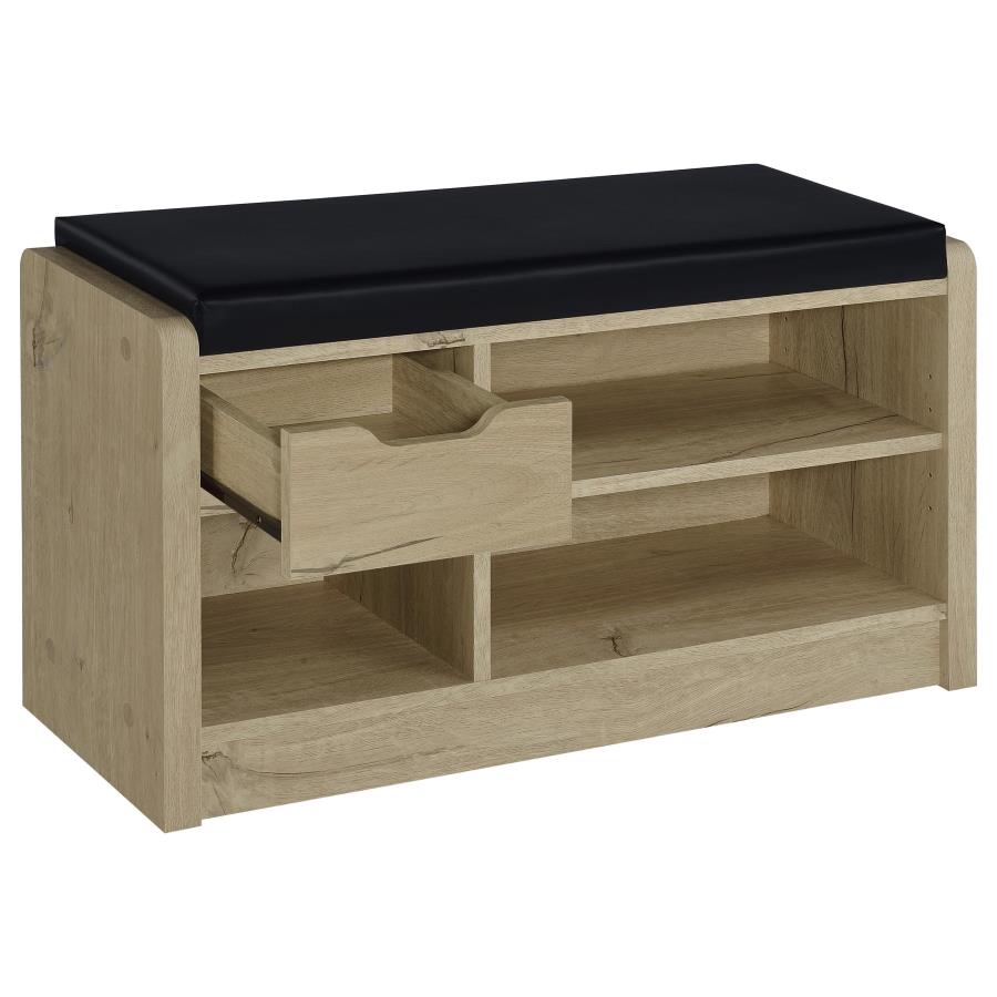 Arrington Storage Bench White Oak-3