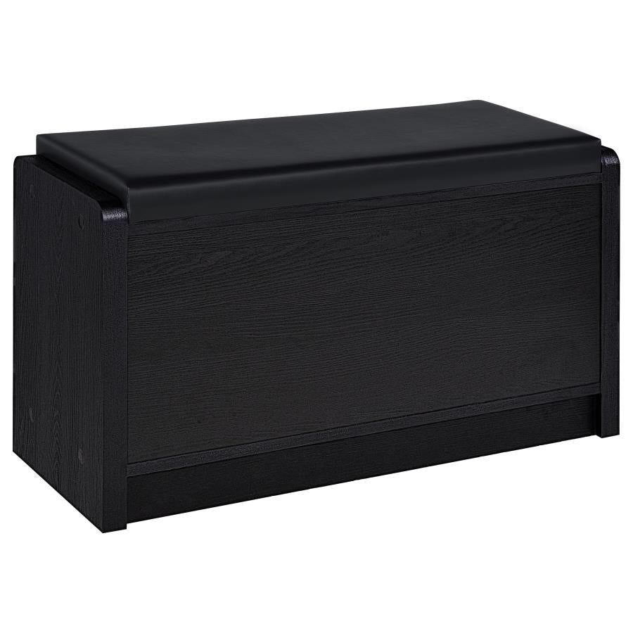 Arrington Storage Bench Black-6