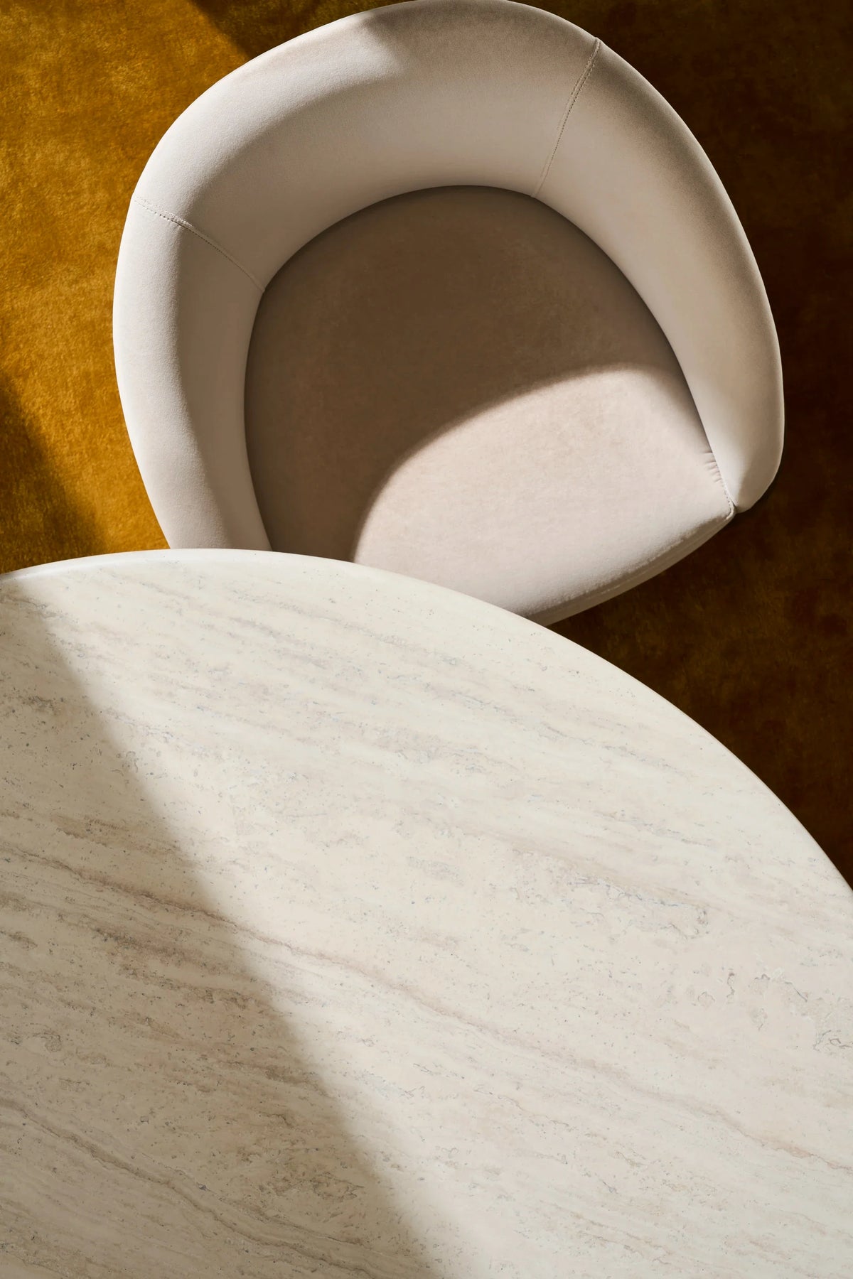 Caracole Fleur Dining Chair – detail – Lusso Furniture Miami