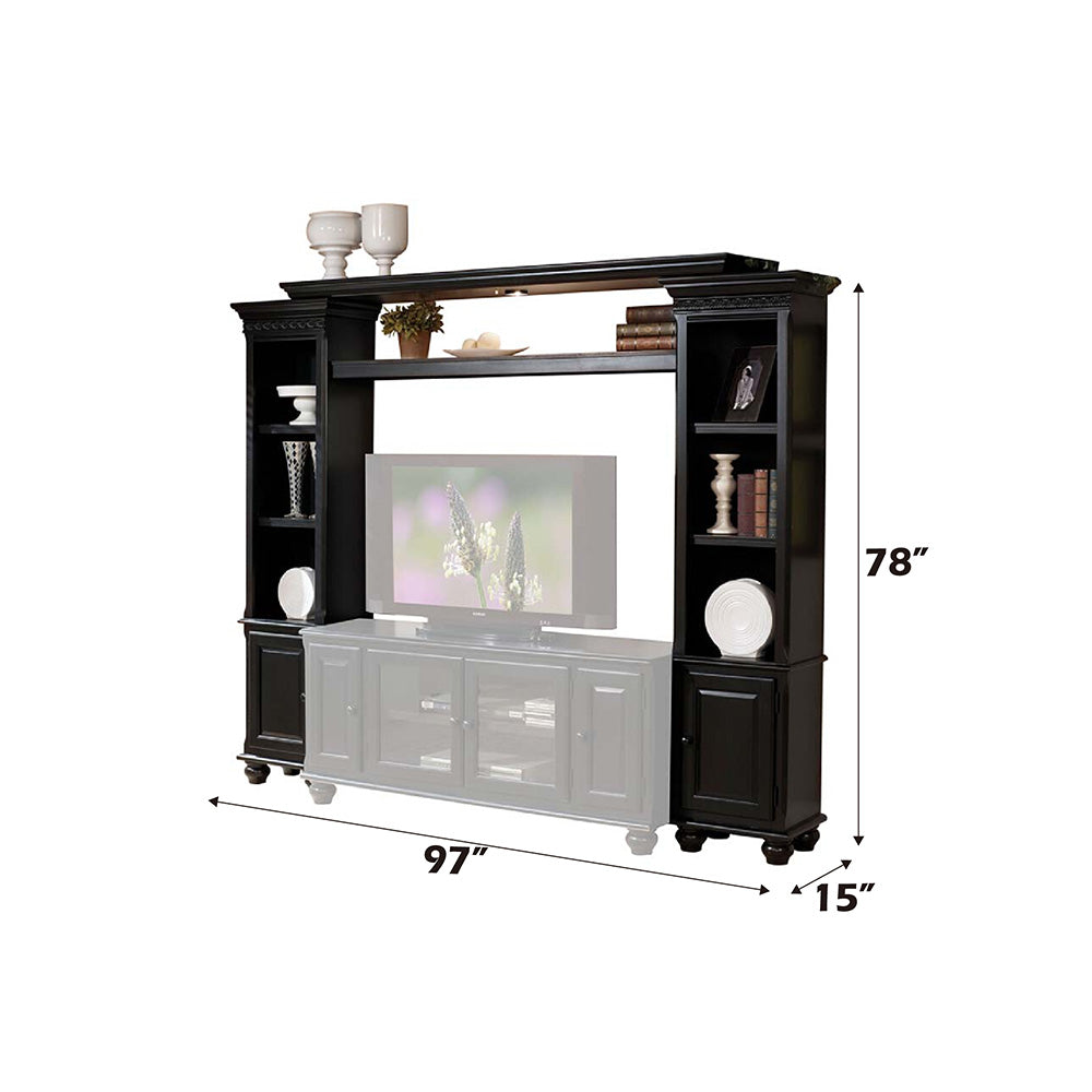 ACME Ferla Entertainment Center TV Stand – angle view – Lusso Furniture Miami