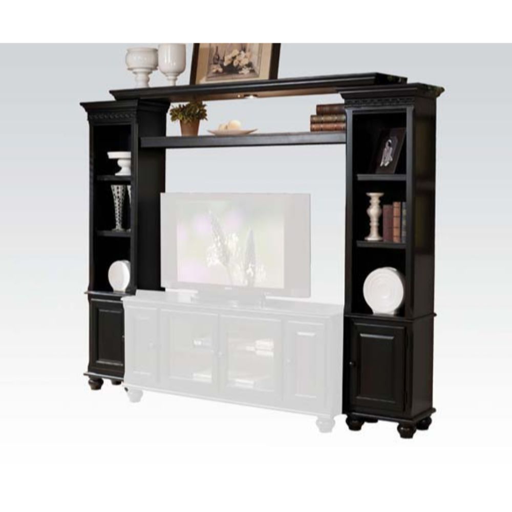 ACME Ferla Entertainment Center TV Stand – front view – Lusso Furniture Miami