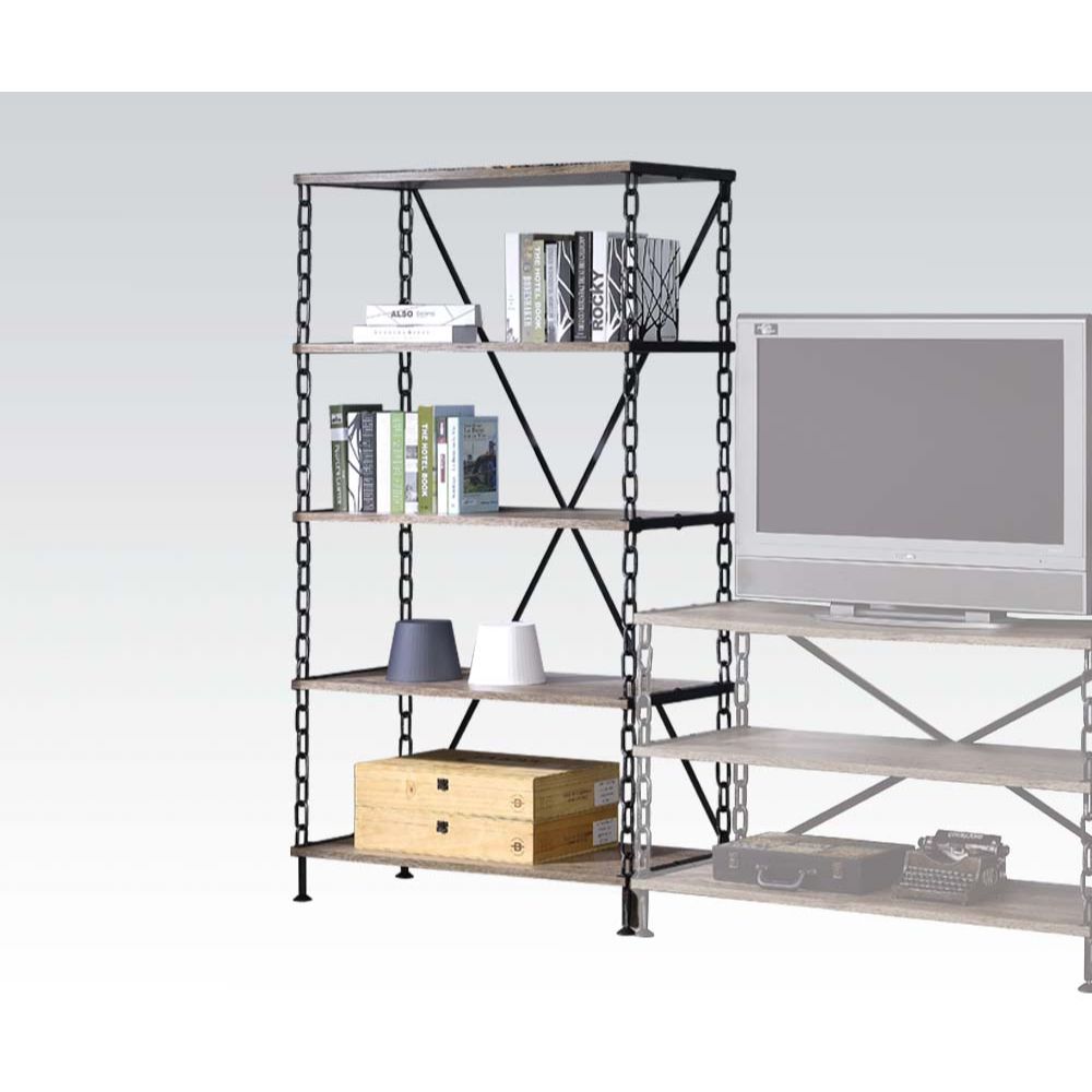 ACME Jodie Bookshelf – front view – Lusso Furniture Miami