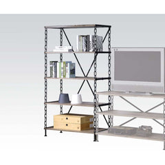 ACME Jodie Bookshelf – front view – Lusso Furniture Miami