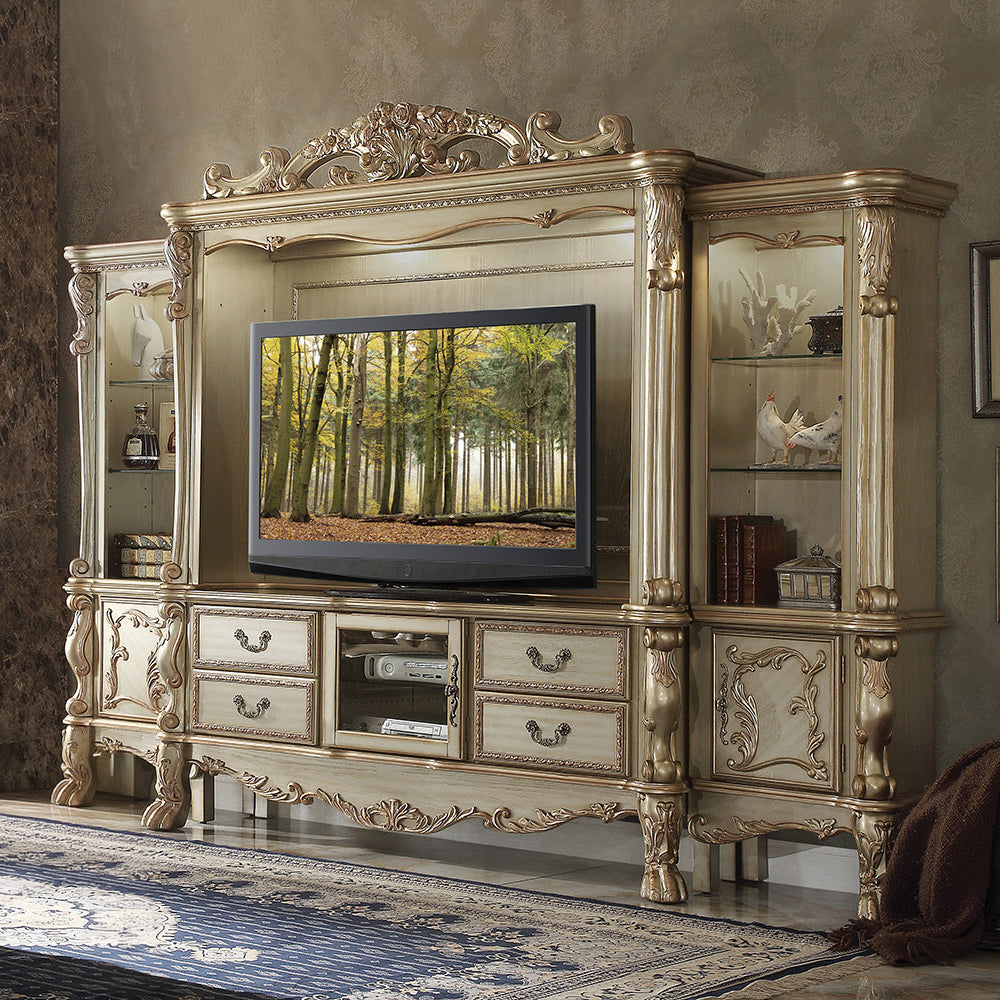 ACME Dresden Entertainment Center TV Stand – back view – Lusso Furniture Miami