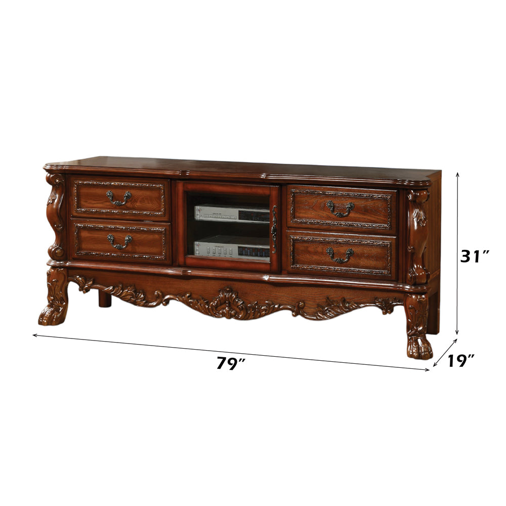 ACME Dresden TV Stand – angle view – Lusso Furniture Miami