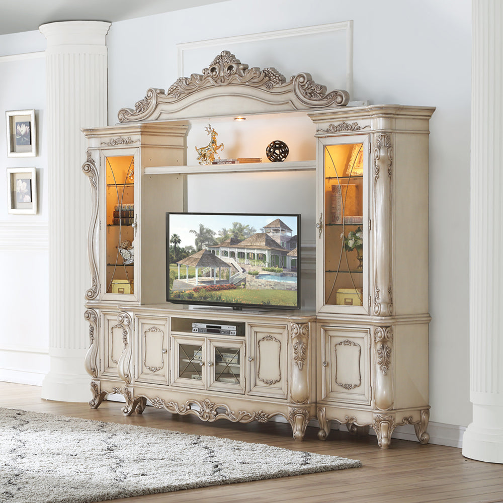 ACME Gorsedd Entertainment Center TV Stand – front view – Lusso Furniture Miami