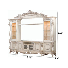 ACME Gorsedd Entertainment Center TV Stand – close-up – Lusso Furniture Miami