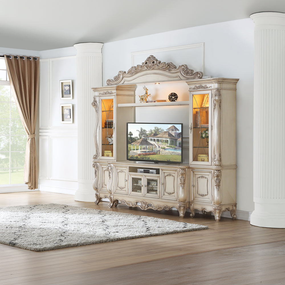 ACME Gorsedd Entertainment Center TV Stand – top view – Lusso Furniture Miami