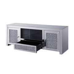 ACME Noralie TV Stand – back view – Lusso Furniture Miami