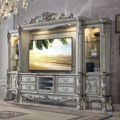 ACME Dresden Entertainment Center TV Stand – finish detail – Lusso Furniture Miami