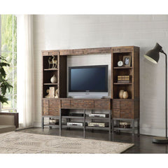 ACME Andria Entertainment Center TV Stand – angle view – Lusso Furniture Miami