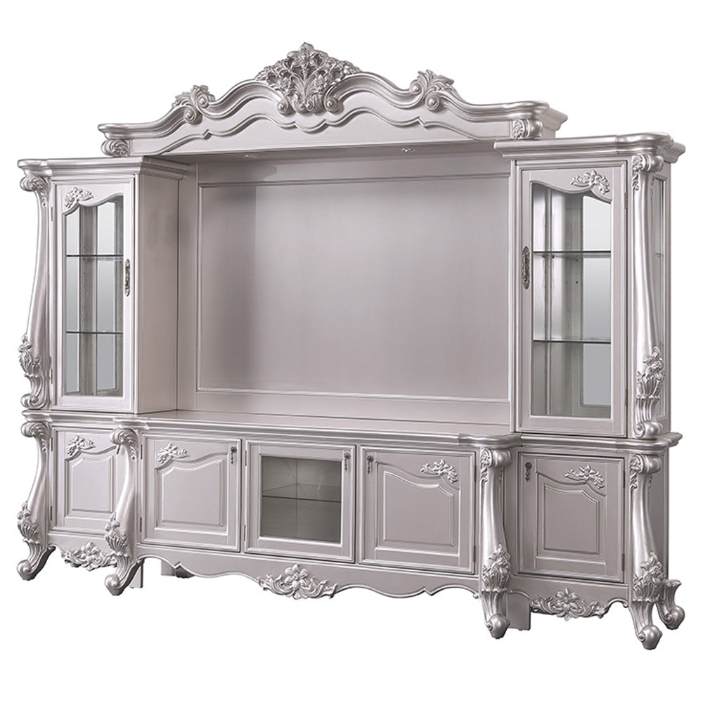 ACME Bently Entertainment Wall Unit – angle view – Lusso Furniture Miami