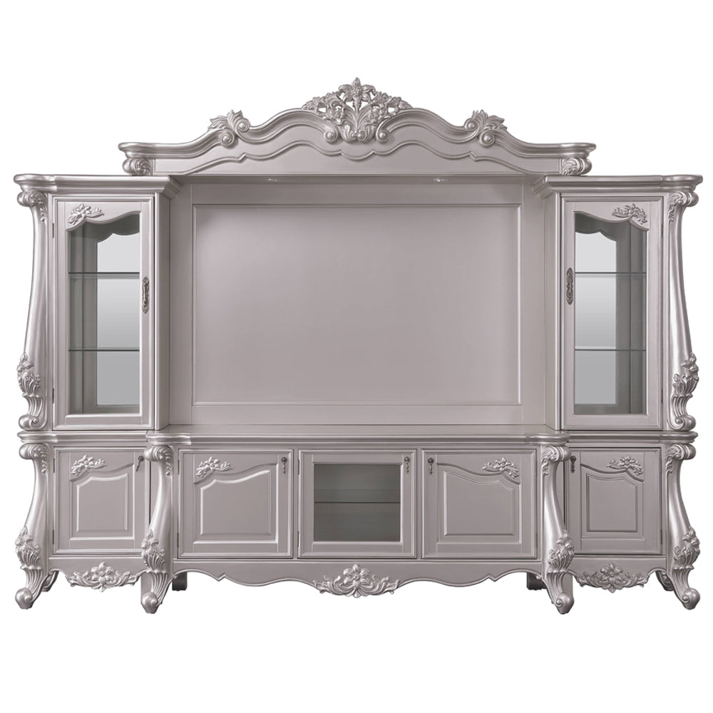 ACME Bently Entertainment Wall Unit – side view – Lusso Furniture Miami