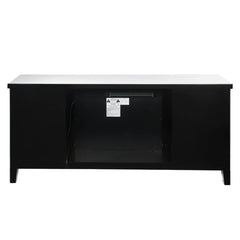ACME Noralie Fireplace TV Stand – detail – Lusso Furniture Miami
