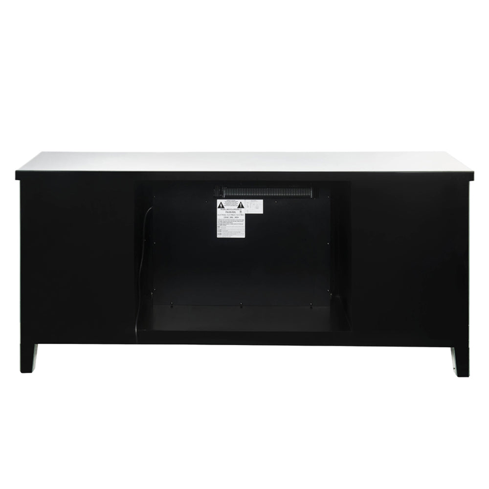 ACME Noralie Fireplace TV Stand – detail – Lusso Furniture Miami