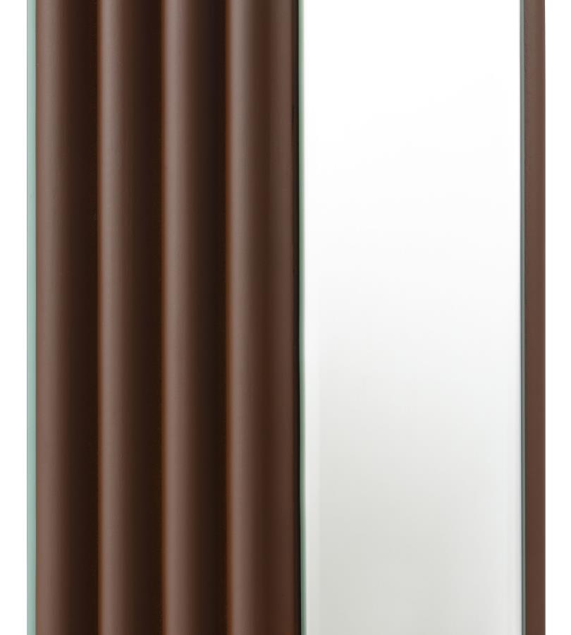 Elena 30-inch Square Tapered Mirrored Table Lamp Brown-7