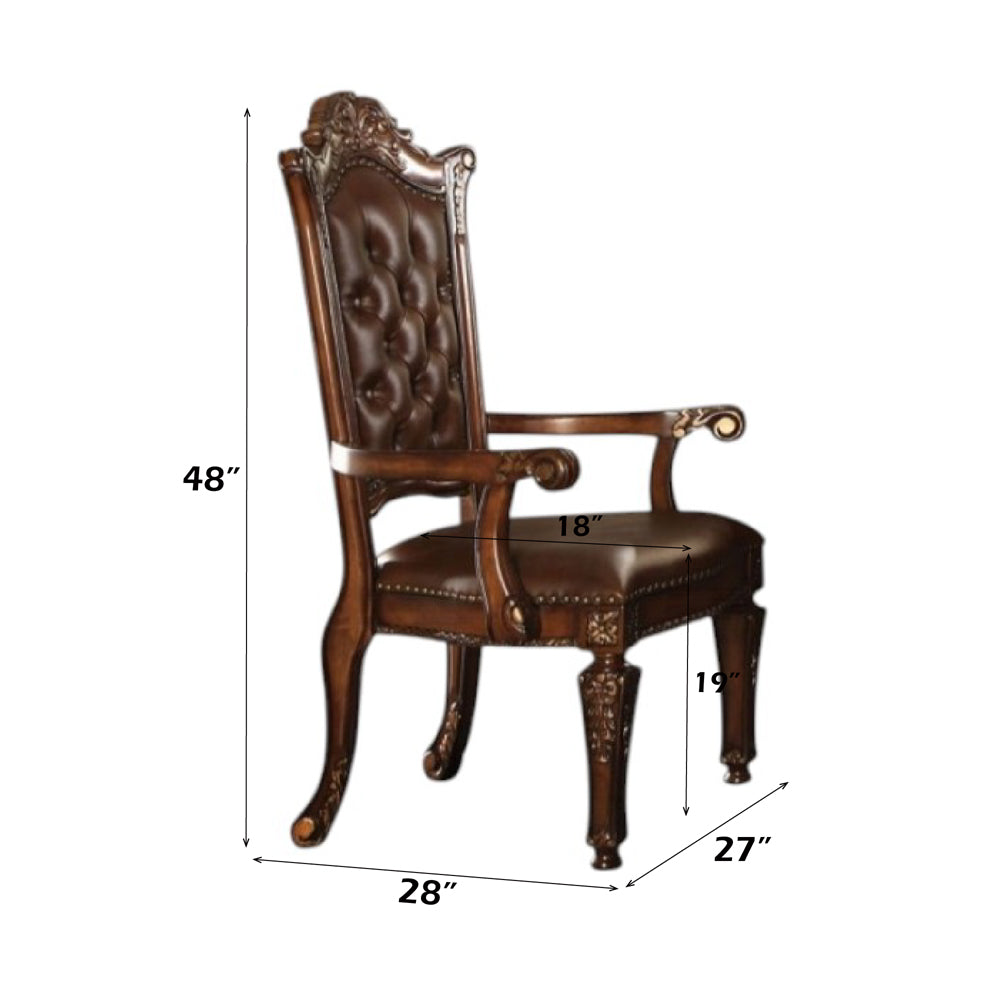 ACME Vendome Executive Office Chair – angle view – Lusso Furniture Miami