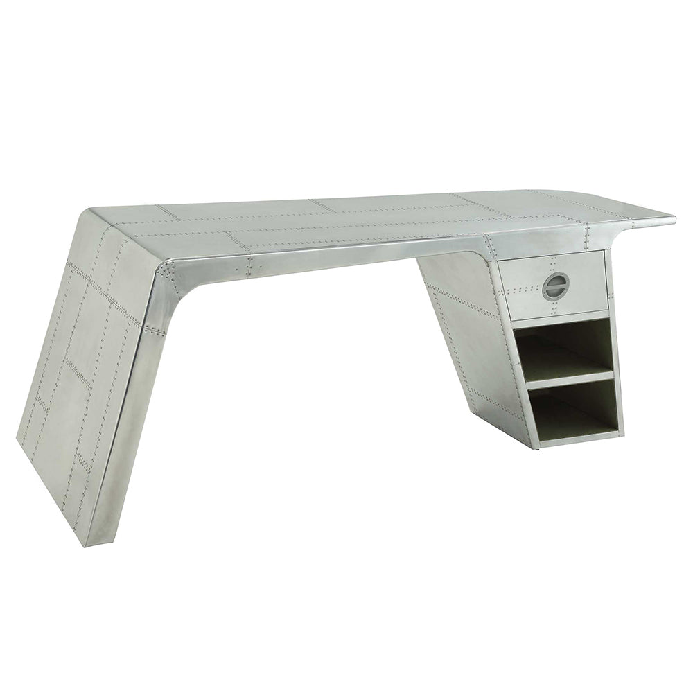 ACME Brancaster Writing Desk – angle view – Lusso Furniture Miami