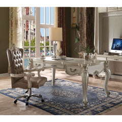 ACME Versailles Executive Writing Desk – side view – Lusso Furniture Miami