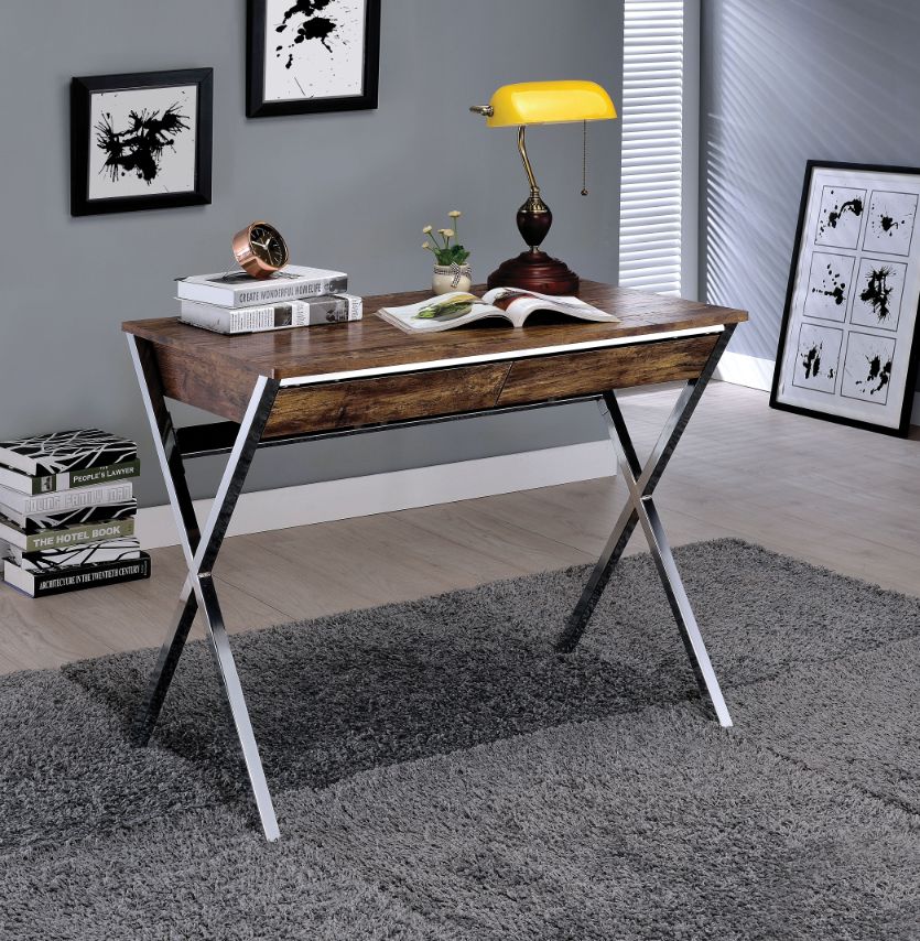 ACME Callers Writing Desk – front view – Lusso Furniture Miami