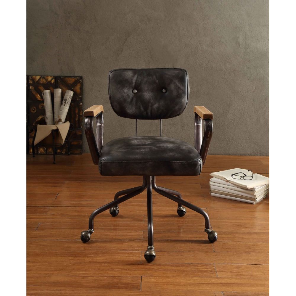 ACME Hallie Office Chair – angle view – Lusso Furniture Miami