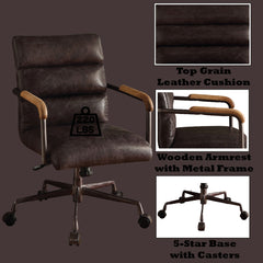 ACME Harith Office Chair – back view – Lusso Furniture Miami
