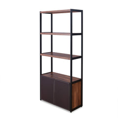 ACME Sara Bookshelf – front view – Lusso Furniture Miami