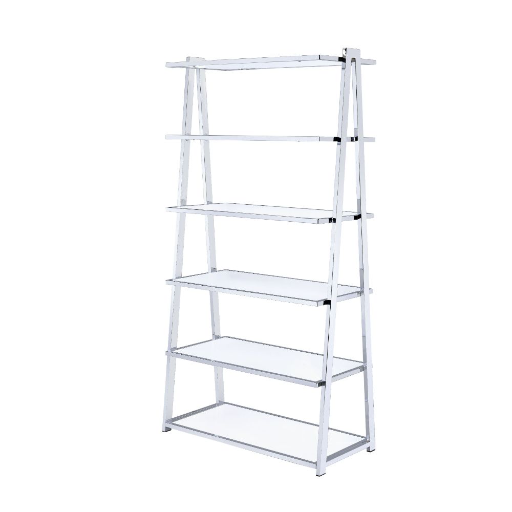 ACME Coleen Bookshelf – front view – Lusso Furniture Miami