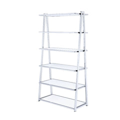 ACME Coleen Bookshelf – front view – Lusso Furniture Miami