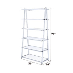 ACME Coleen Bookshelf – room setting – Lusso Furniture Miami