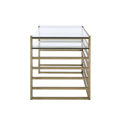 ACME Shona Writing Desk – side view – Lusso Furniture Miami