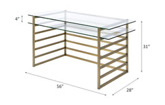 ACME Shona Writing Desk – top view – Lusso Furniture Miami