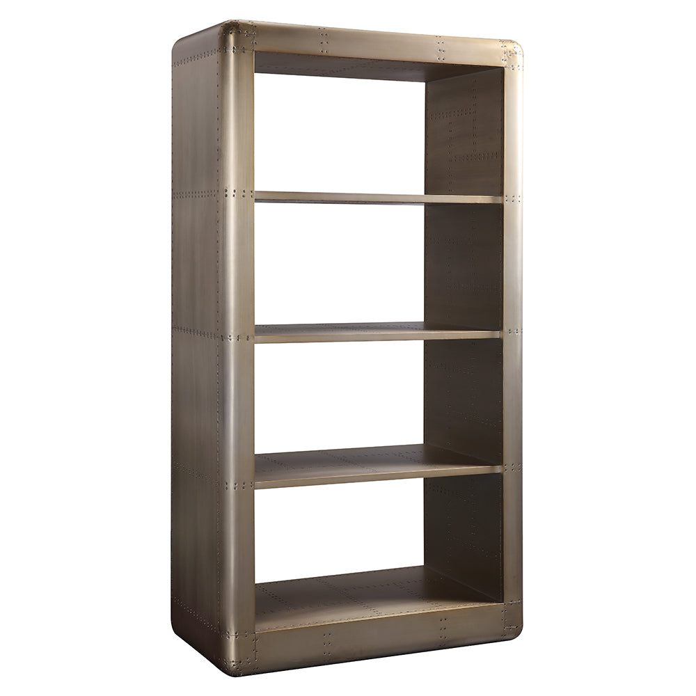 ACME Jennavieve Bookcase – angle view – Lusso Furniture Miami