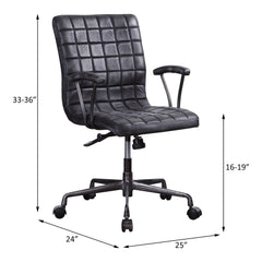 ACME Barack Office Chair – back view – Lusso Furniture Miami