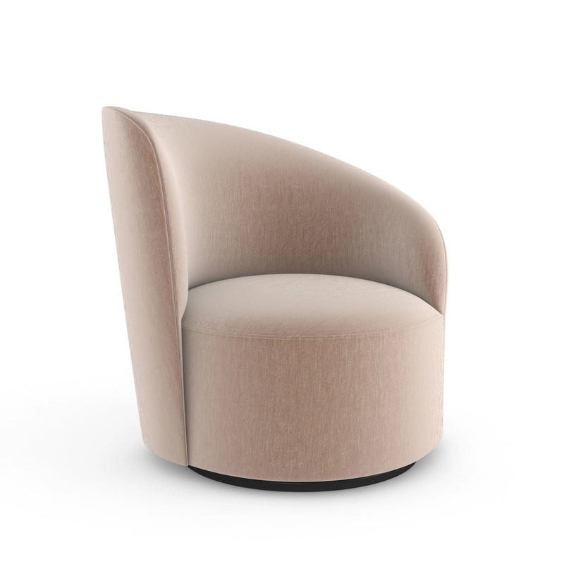 Caracole Whorl Swivel Chair-zoom-
