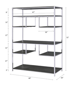 ACME Vonara Bookshelf – detail – Lusso Furniture Miami