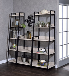ACME Wendral 16 Inch Bookshelf – front view – Lusso Furniture Miami