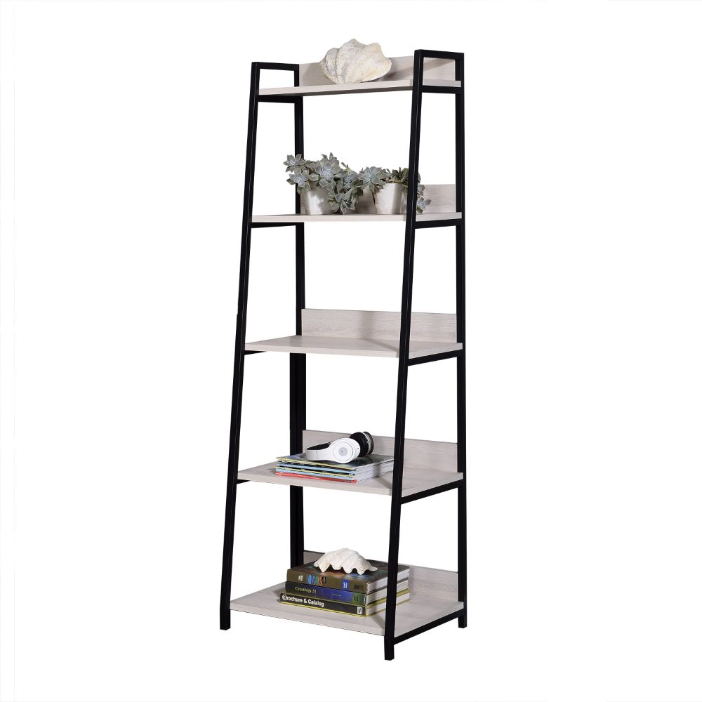 ACME Wendral 23 Inch Bookshelf – front view – Lusso Furniture Miami
