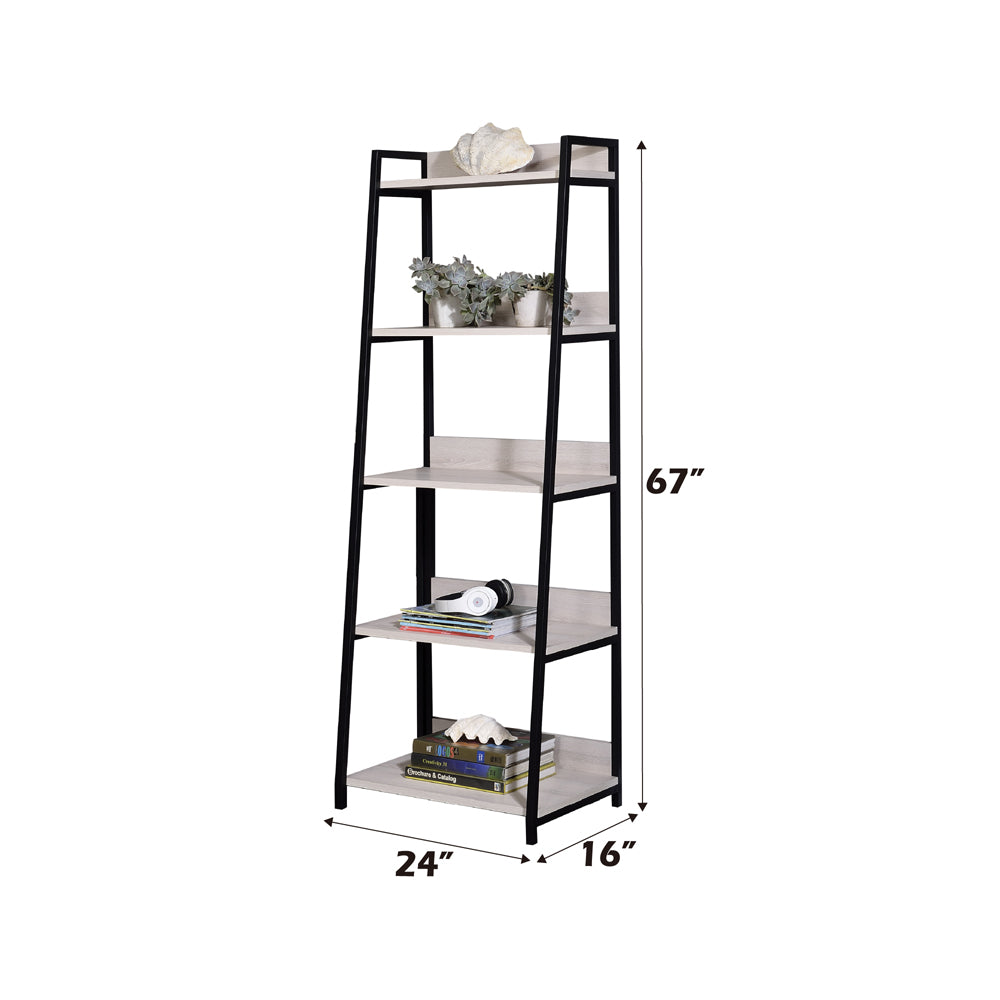 ACME Wendral 23 Inch Bookshelf – detail – Lusso Furniture Miami