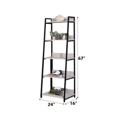 ACME Wendral 23 Inch Bookshelf – detail – Lusso Furniture Miami