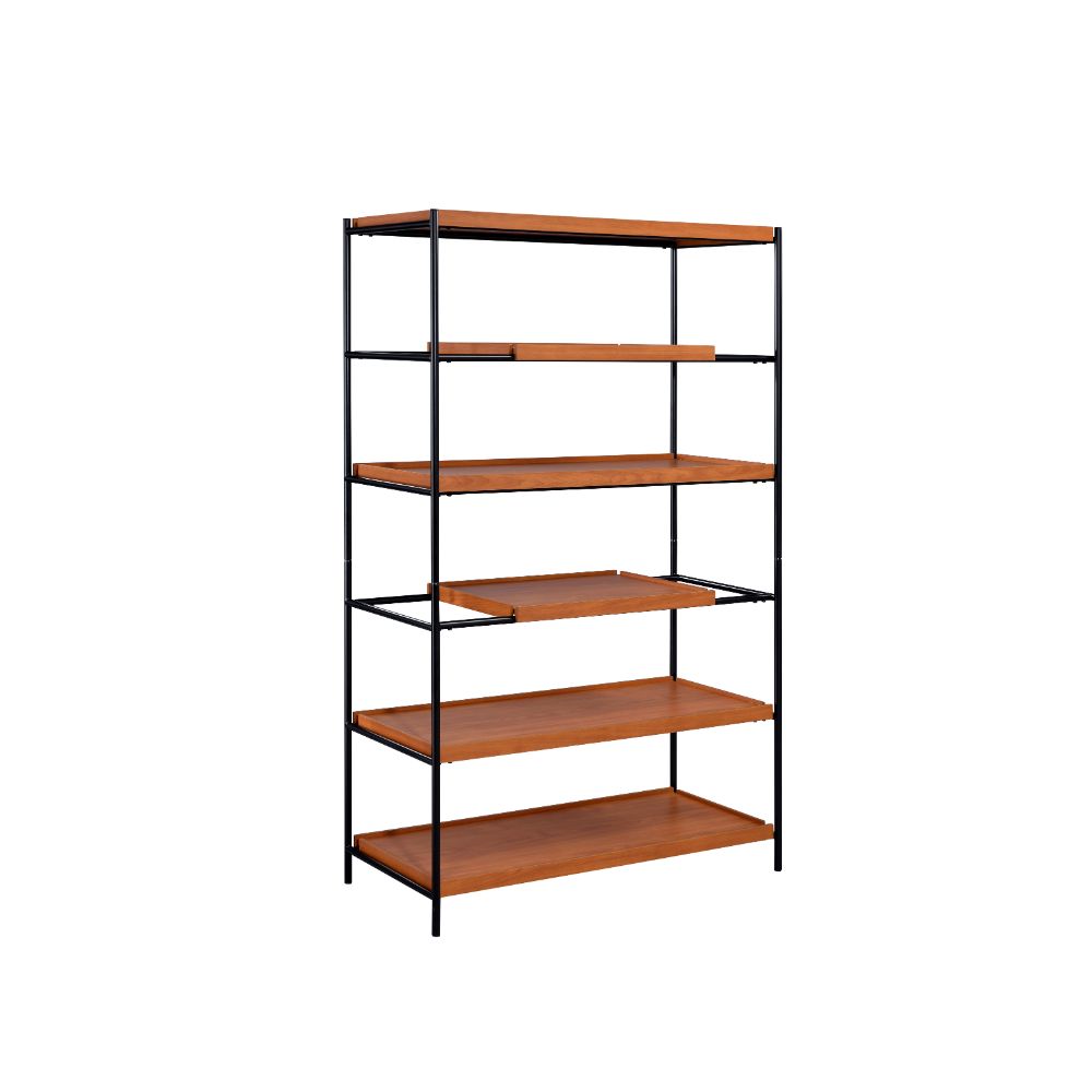 ACME Oaken Bookshelf – front view – Lusso Furniture Miami