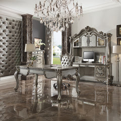 ACME Versailles Executive Desk with Hutch – side view – Lusso Furniture Miami