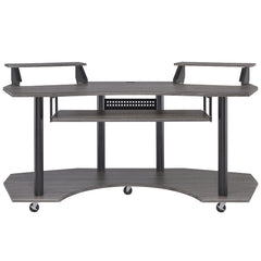 ACME Eleazar 71 Inch Music Studio Desk – side view – Lusso Furniture Miami