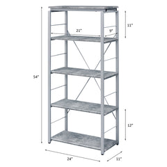 ACME Jurgen Bookshelf – detail – Lusso Furniture Miami